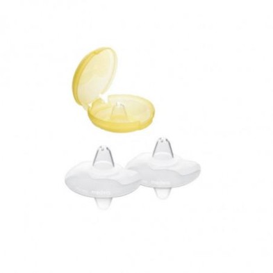 MEDELA PEZONERA CONTACT SILICONA TALLA S 16 MM 2 UNIDADES