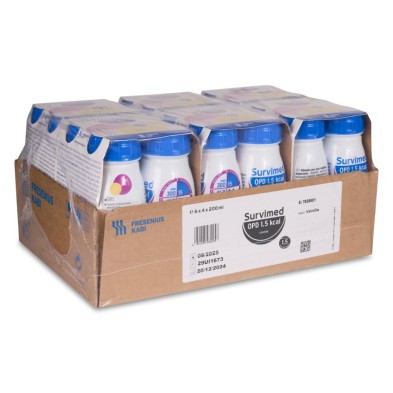 Survimed Opd 1,5 Kcal Drink 24 Easybottles 200 ml Sabor Vainilla