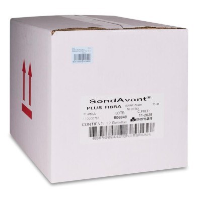Sondavant Plus Fibra 12 Botellas 500 ml Sabor Neutro