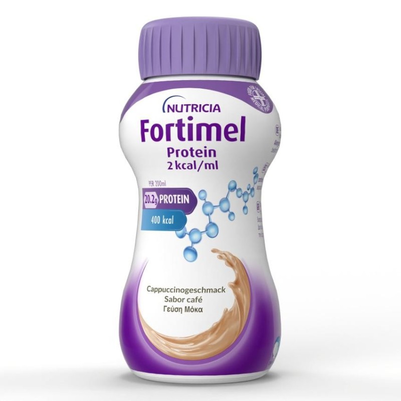 Fortimel Protein 2 Kcal 24 Botellas 200 ml Sabor Café