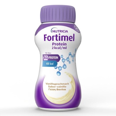 Fortimel Protein 2 Kcal 24 Botellas 200 ml Sabor Vainilla
