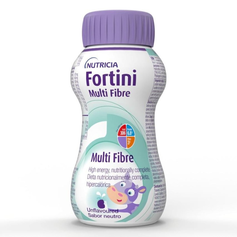 Fortini Multifibre 24 Botellas 200 ml Sabor Neutro