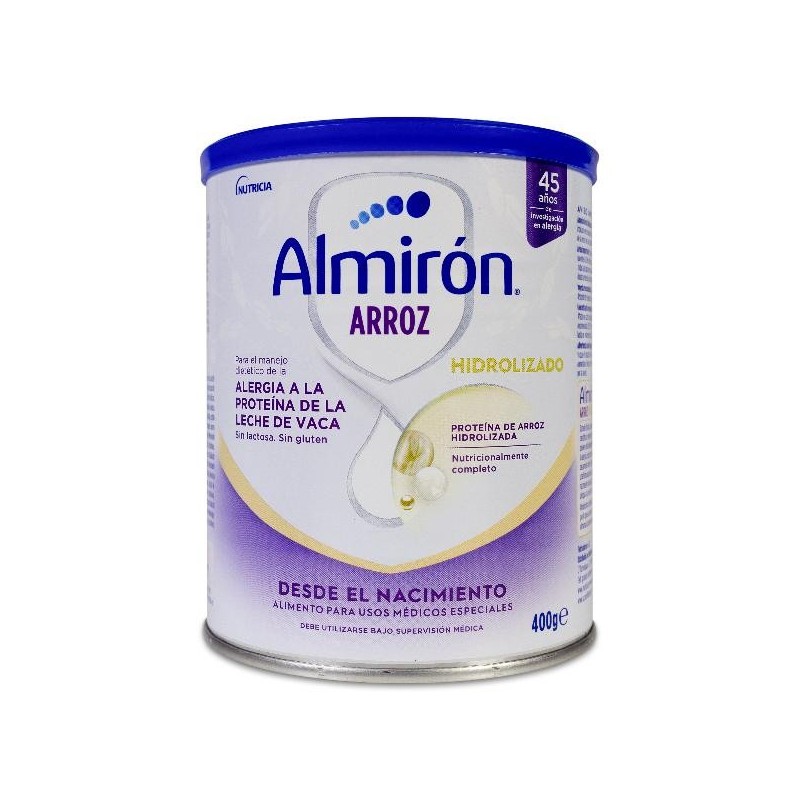 Almiron Arroz Hidrolizado 1 Bote 400 g Sabor Neutro