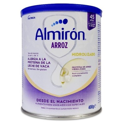 Almiron Arroz Hidrolizado 1 Bote 400 g Sabor Neutro