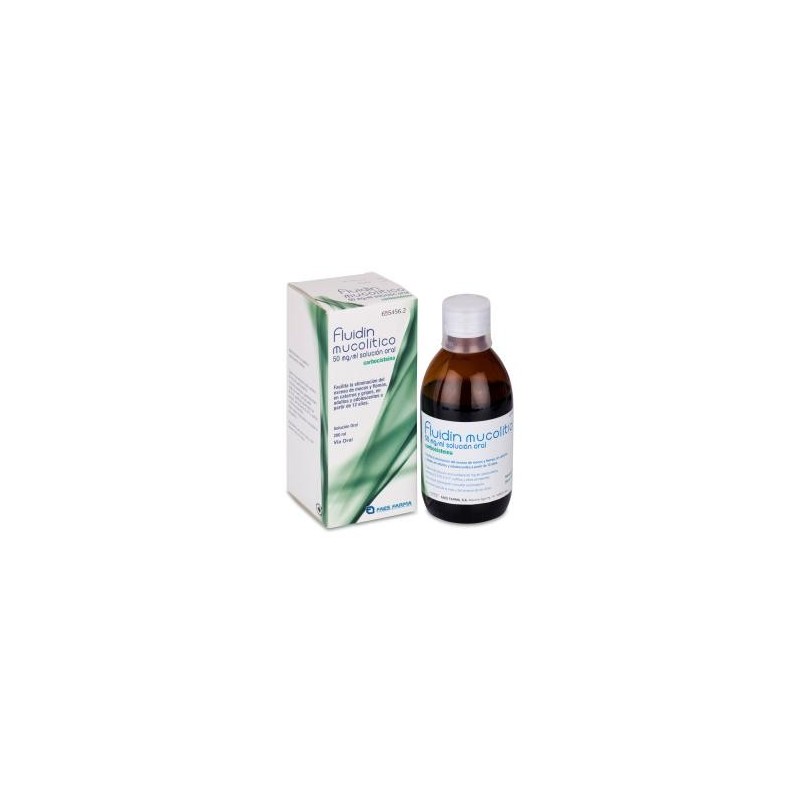 Fluidin Mucolitico 50 mg/ml Solución Oral 1 Frasco 200 ml