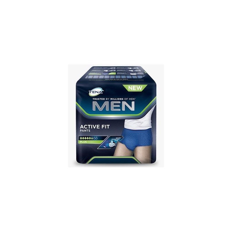 TENA MEN PROTECTIVE UNDERWEAR CALZONCILLO ABSORB TALLA L 10 UNIDADES