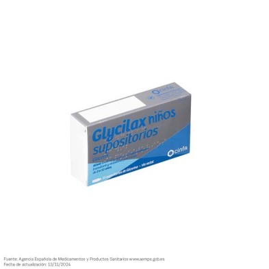 Glycilax Niños 1,44 g 15 Supositorios