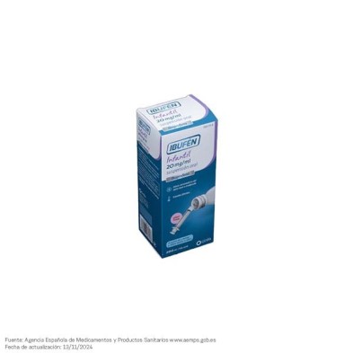 IBUFEN INFANTIL EFG 20 MG/ML SUSPENSION ORAL 1 FRASCO 200 ML
