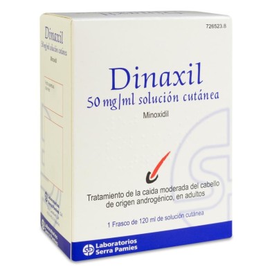 Minoxidil Cinfa 50 mg/ml Solución Cutánea 1 Frasco 120 ml