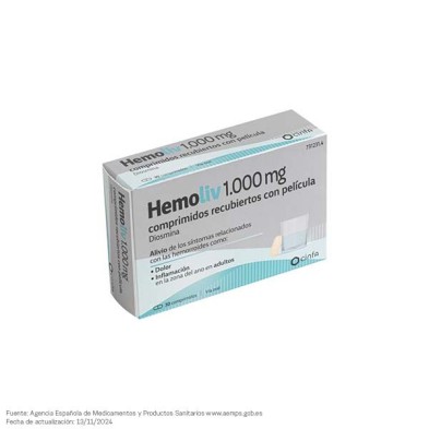 Diosmina Cinfalab 1000 mg 30 Comprimidos Recubiertos