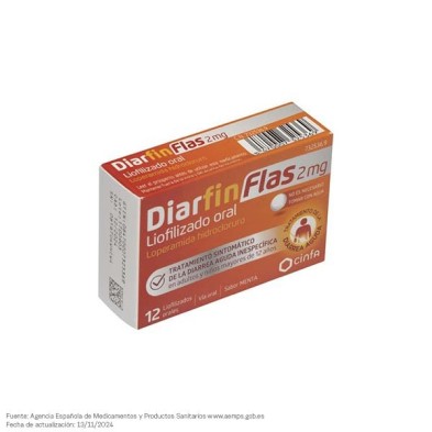 Diarfin Flas 2 mg 12 Liofilizados Orales