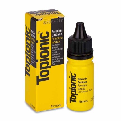Topionic 100 mg/ml Solución Cutánea 1 Frasco 25 ml