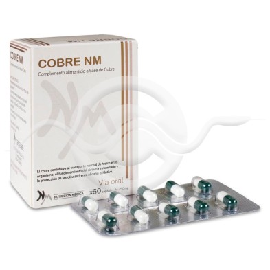 Cobre Nm 250 mg 60 Caps