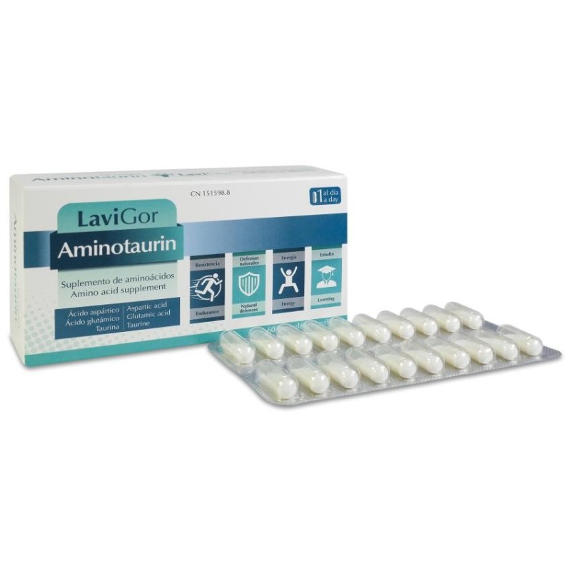 Aminotaurin 60 Cápsulas