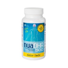 Nuadha 500 Docosahexaenoico 30 Perlas Sabor Limón