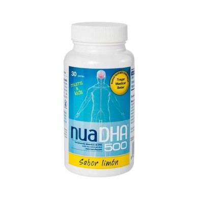 Nuadha 500 Docosahexaenoico 30 Perlas Sabor Limón