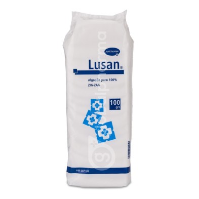 Algodón Zig-zag Puro Lusan 1 Unidad 100 g