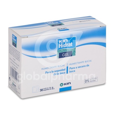 KIN Hidrat Gel Humectante Bucal 30 Sobres 2 g