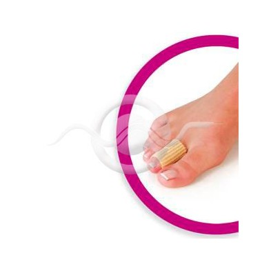 Tubo Protector Dedos Recubrimiento Interior Gel Comforgel Tejido Canale 1,5 cm Diametro 2 Unidades