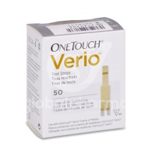 Tiras Reactivas Glucemia Onetouch Verio 50 Unidades
