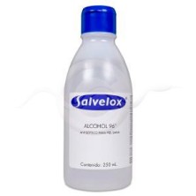 Alcohol 96º Salvelox 1 Frasco 250 ml