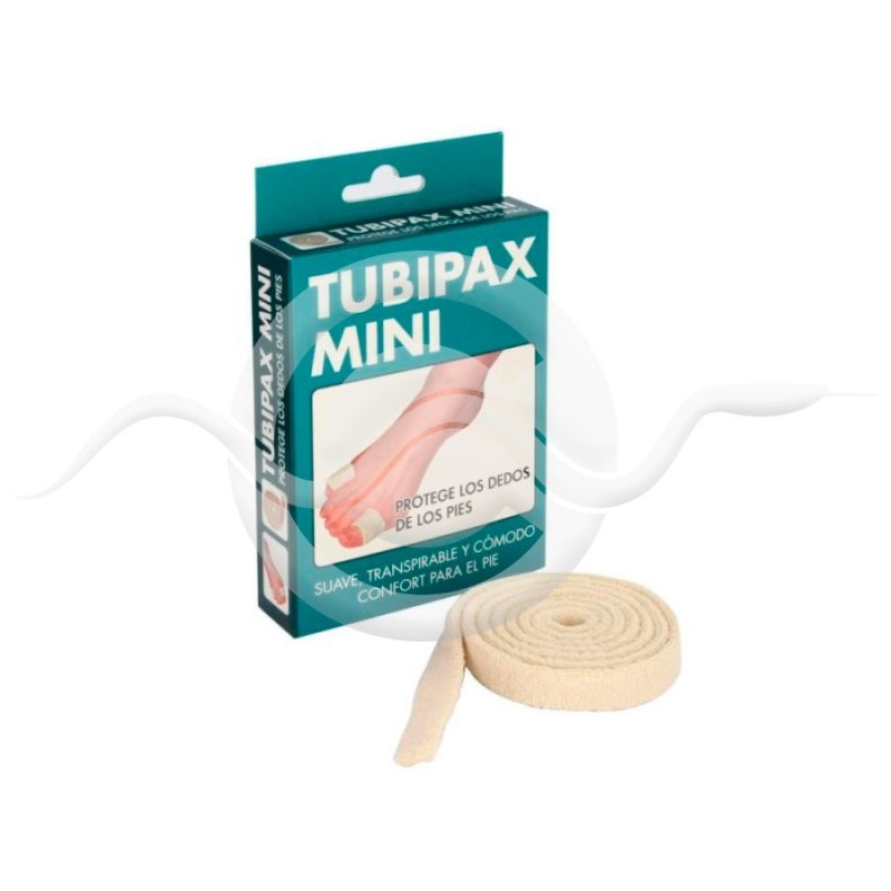 Tubipax Mini Protector Dedos Pies 1 Rollo 1 m Talla 1