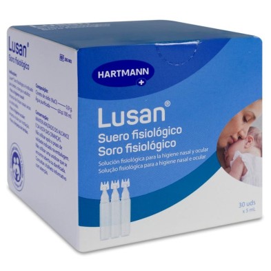 Lusan Suero Fisiológico Nasal 30 Monodosis 5 ml