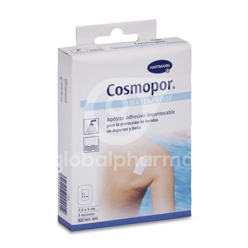 Apósito Adhesivo Cosmopor Waterproof 5 Unidades 7,2 x 5 cm