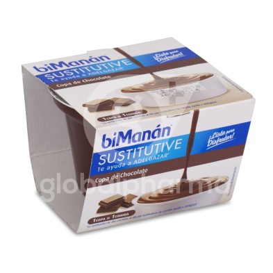 Bimanan Sustitutivo Copa 1 Envase 210 g Sabor Chocolate
