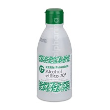 Alcohol 70º Kern Pharma 1 Frasco 250 ml