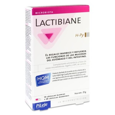 Lactibiane Hpy 14 Cápsulas Blancas + 28 Cápsulas Marrones