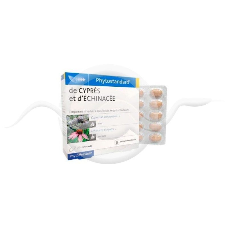 Phytostandard Cipres y Equinácea 30 Comprimidos
