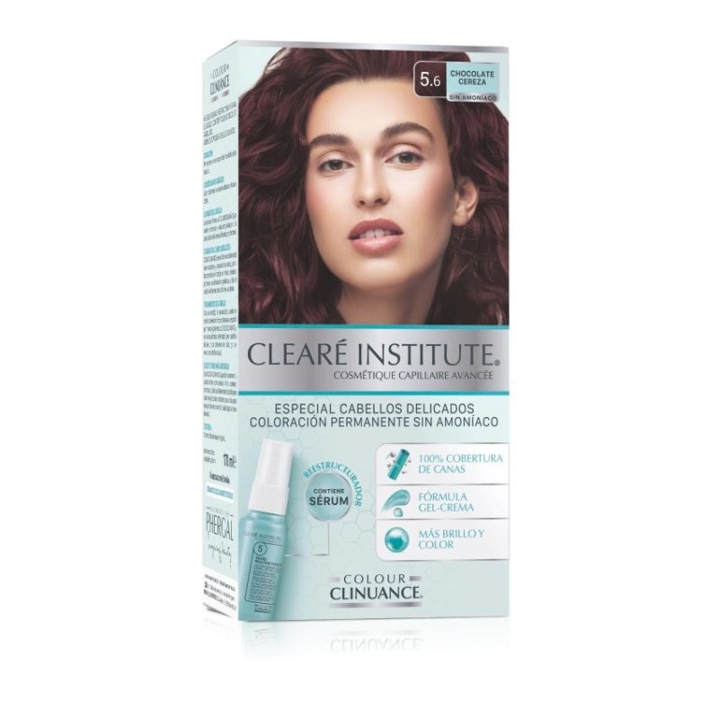Cleare Institute Colour Clinuance 1 Envase 170 ml Tono Color 5.06 Chocolate Cereza