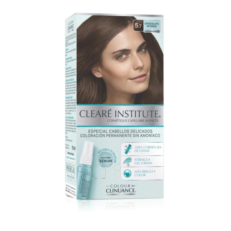 Cleare Institute Colour Clinuance 1 Envase 170 ml Tono Color 5.7 Chocolate Intenso