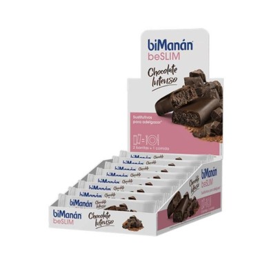 Bimanan Sustitutivo 30 Barritas 31 g Sabor Chocolate Intenso