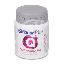 Bimanan Plus Q Quemagrasas 40 Cápsulas