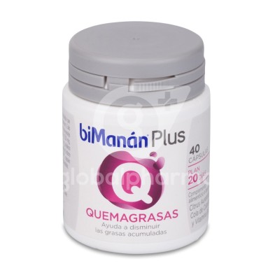 Bimanan Plus Q Quemagrasas 40 Cápsulas