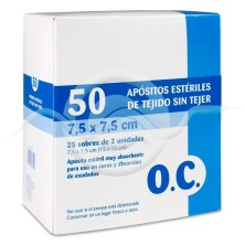 OC Compresa Estéril Tejido sin Tejer 50 Unidades 15 cm x 15 cm