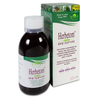 Herbetom 2 Pulm Respir 1 Envase 250 ml