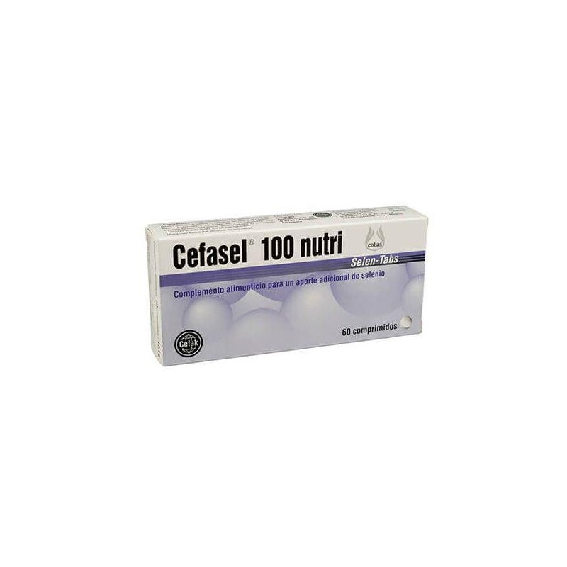 Cefasel 100 Nutri 60 Comprimidos
