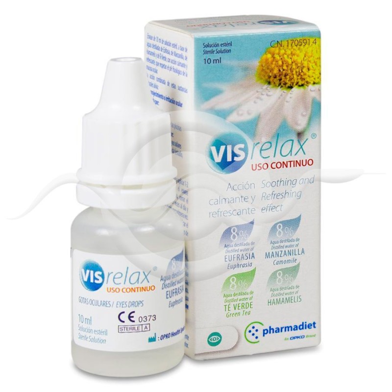 VIS Relax Uso Continuo Estéril 1 Envase 10 ml