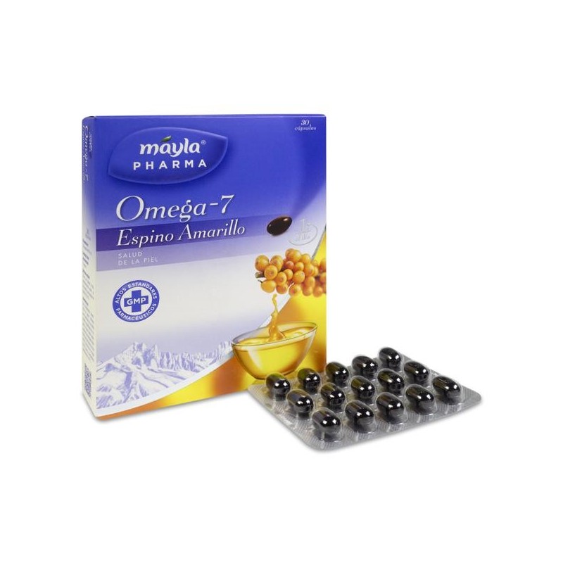 Omega 7 Espino Amarillo 30 Cápsulas
