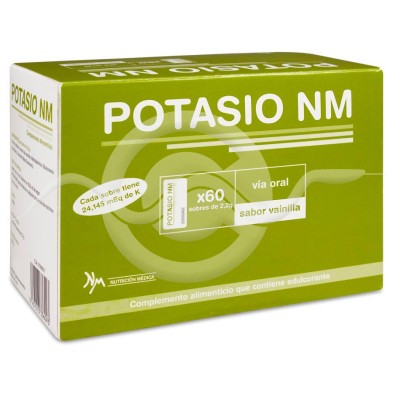 Potasio Nm 60 Sobres 2,2 g Sabor Vainilla