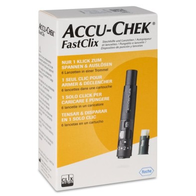 Dispositivo de Puncion Pinchador Accu-chek Fastclix 1 Unidad