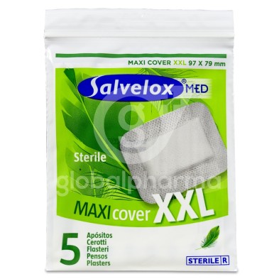 Apósito Estéril Salvelox Med Maxi Cover 5 Apósitos Xxl