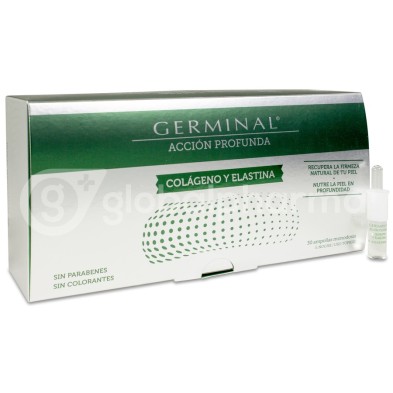 Germinal Colágeno y Elastina 30 Ampollas 1 ml