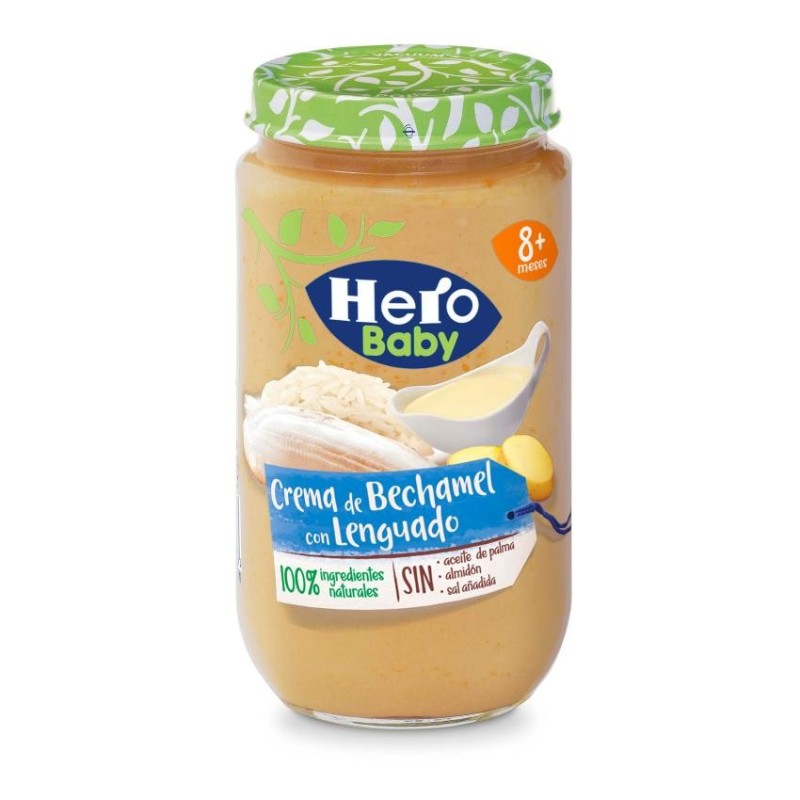 Hero Baby Crema de Bechamel con Lenguado 1 Tarro 235 g