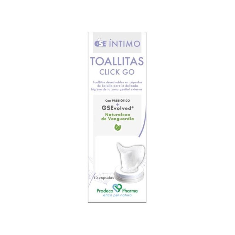 GSE Íntimo Toallitas Click-go 20 Toallitas