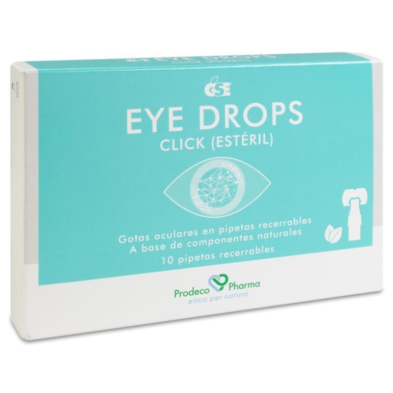 GSE Eye Drops Click 10 Pipetas Recerrables 0,5 ml