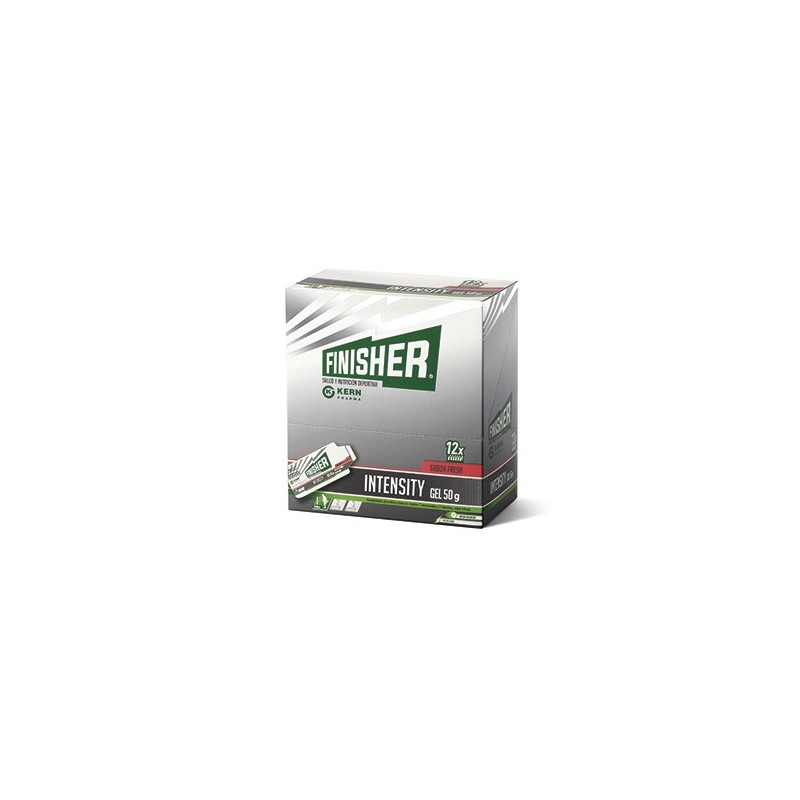 Finisher Intensity Gel 12 Sobres 50 g Sabor Fresa